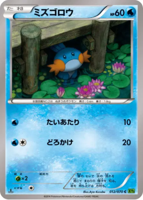 Gobou 012/070 — Tidal Storm — Carte Pokémon Japonaise