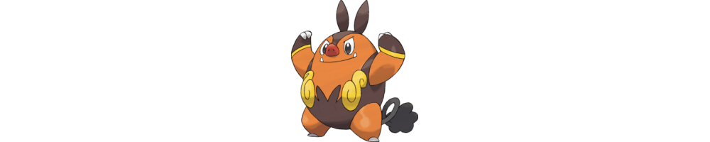 Cartes Pokémon Grotichon - Toutes éditions et cartes rares
