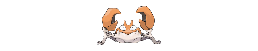 Cartes Pokémon Krabby - Toutes éditions et cartes rares