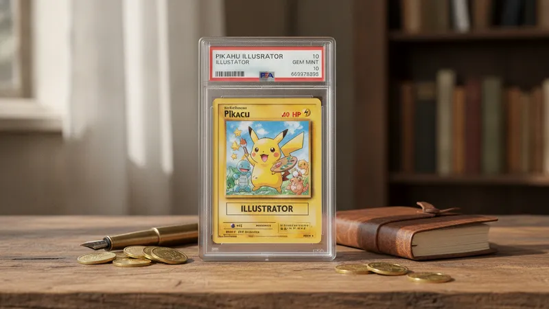 Pikachu Illustrator PSA 10 : combien vaut-elle vraiment ?